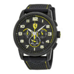 ferrari-heritage-chronograph-black-and-yellow-dial-black-silicone-mens-watch-830061