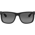 Ray-Ban-Justin-Classic-RB4165-Black-Rubber-Grey-Polarised-Sunglasses-Front-Image_Sunglasses__08717